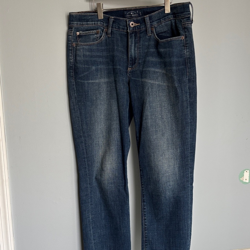 Lucky Brand Sweet Crop Straight Jeans